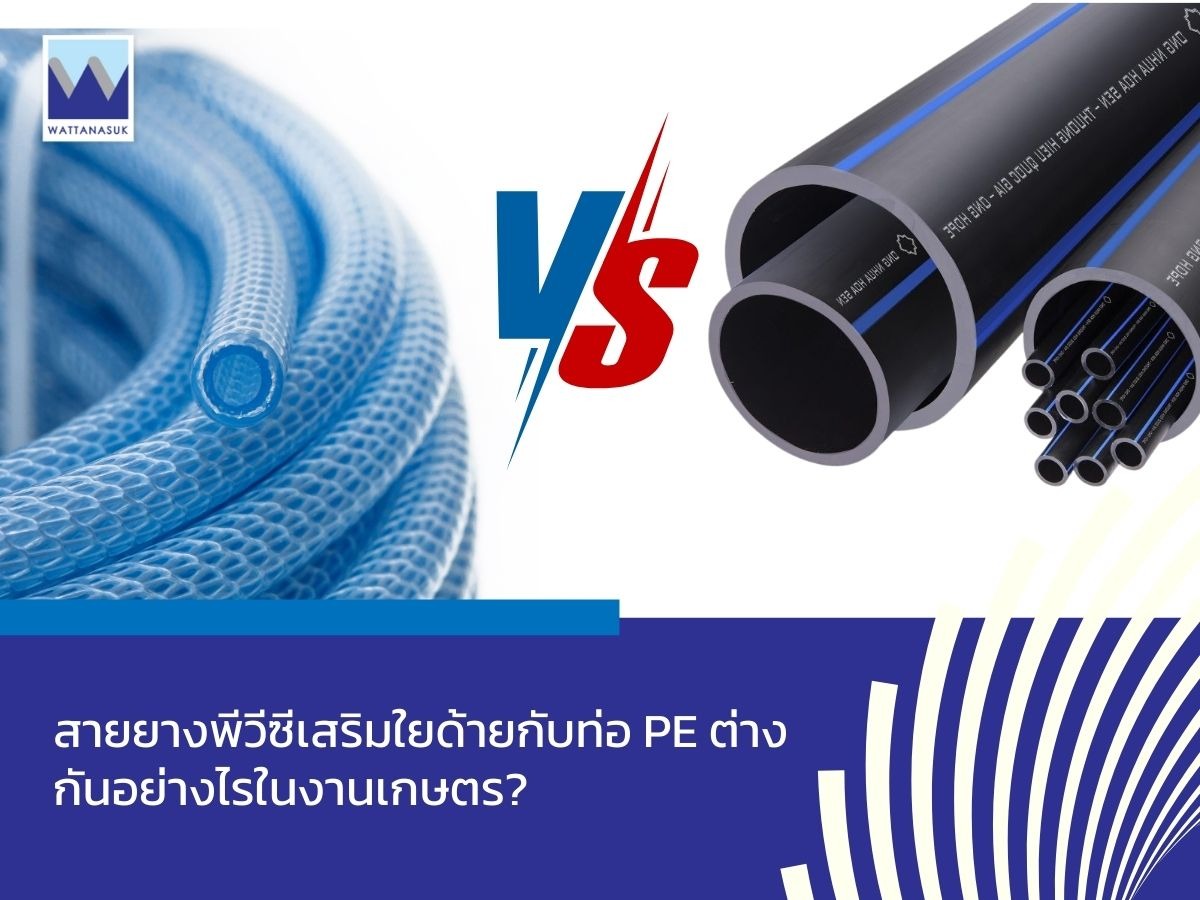 Reinforced PVC Hose vs PE Pipe: What’s the Difference in Agricultural Irrigation Systems?