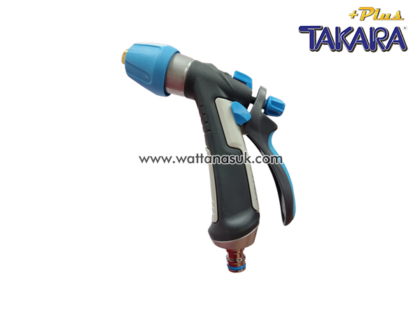 DGTP2004 ปืนฉีดน้ำ (เหล็ก) ปรับรูปแบบน้ำได้ TAKARA Plus