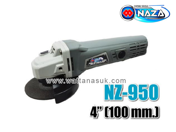 MPB0222 หินเจียรไฟฟ้า 4" รุ่น NZ-950 (เทา-ดำ) NAZA