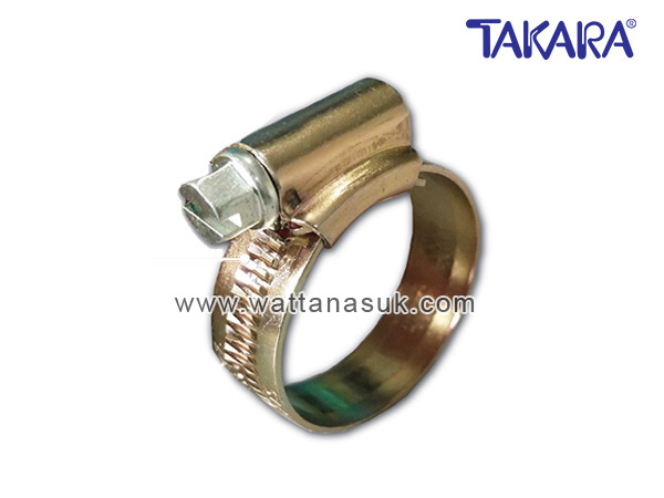 NFT217 ข้อรัดเหล็ก TAKARA #6(104-127mm)(25ชิ้น)=(25ชิ้น)