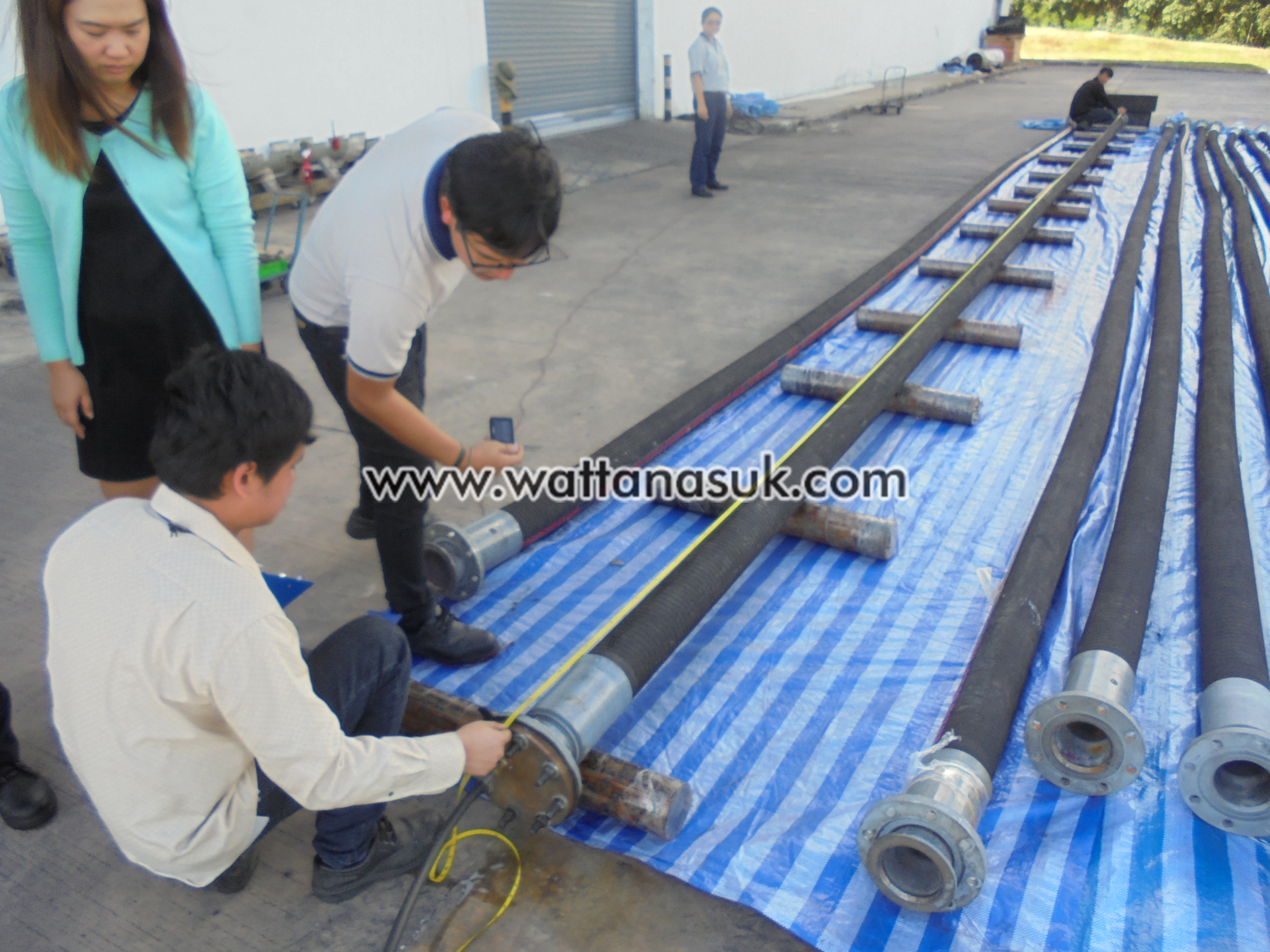 ส่งมอบ Dock Hose ให้กับคลังน้ำมันปตท. พระโขนง