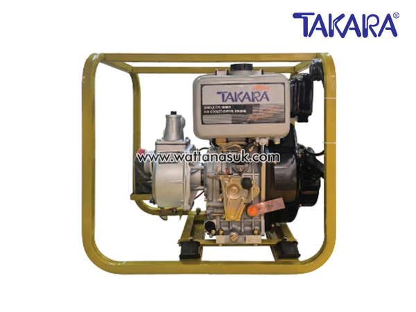 MET016 เครื่องสูบน้ำระบบเครื่องดีเซล 12HP ขนาด 3 นิ้ว TAKARA