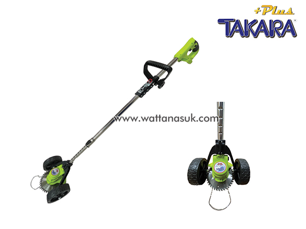 MLT301 เครื่องเล็มหญ้าไร้สาย 21v. (มีล้อ) TAKARA Plus