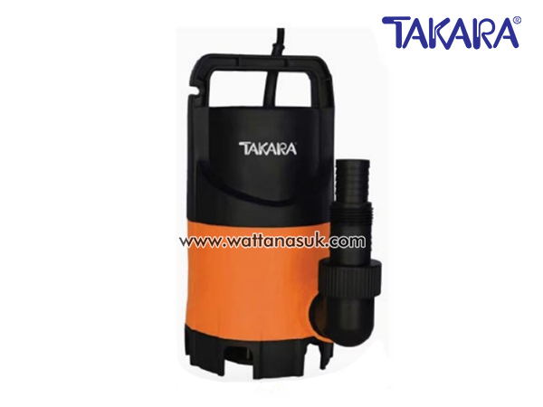 MRT037 ปั๊มจุ่มแช่ ดูดน้ำตะกอน รุ่น&nbsp;SPIRAL-250Z ขนาด&nbsp;250W TAKARA