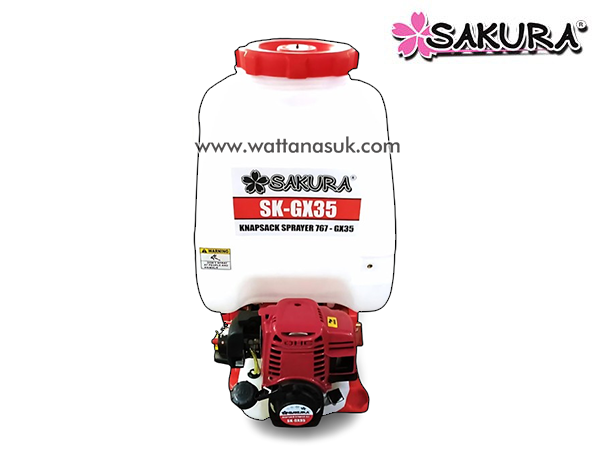 MSS004 เครื่องพ่นยา 4 จังหวะ รุ่น SK-GX35 SAKURA